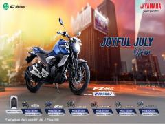 Get cashback offer on Yamaha bike in this July.